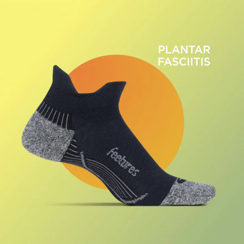 Plantar Fasciitis Relief Sock Light Cushion Tab 6 Pack